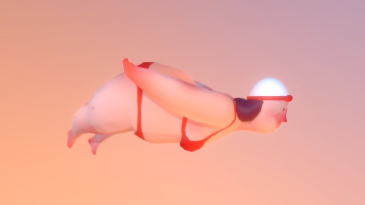 Salsa Swims | Torpedo Stroke 3D Model