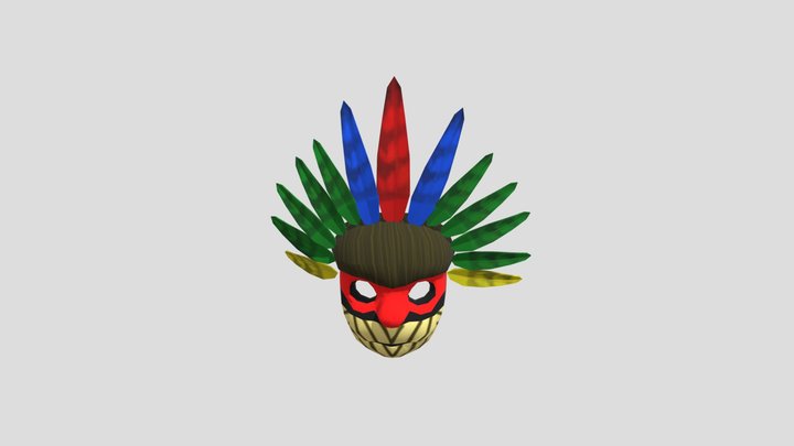 Fantasma mascarado - Iron Teeth 3D Model