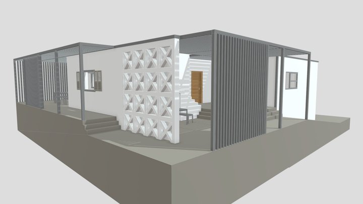 Finca 3D Model