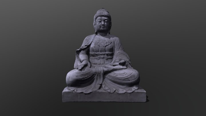 Buddah statue 3D Model