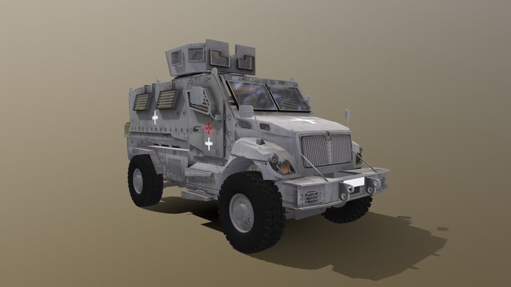 Ukrainian Maxxpro MRAP (winter)
