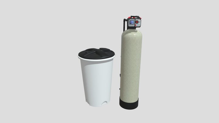 Soft Pro Commercial Water Softener 3D Model