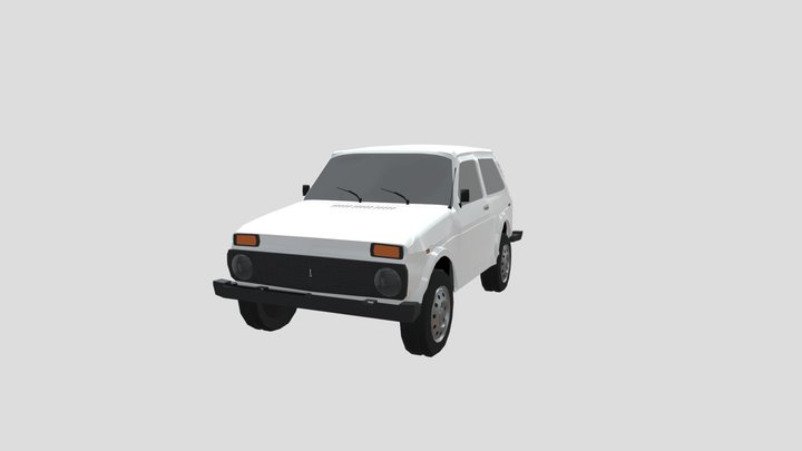 Niva 4x4 (Нива) 3D Model