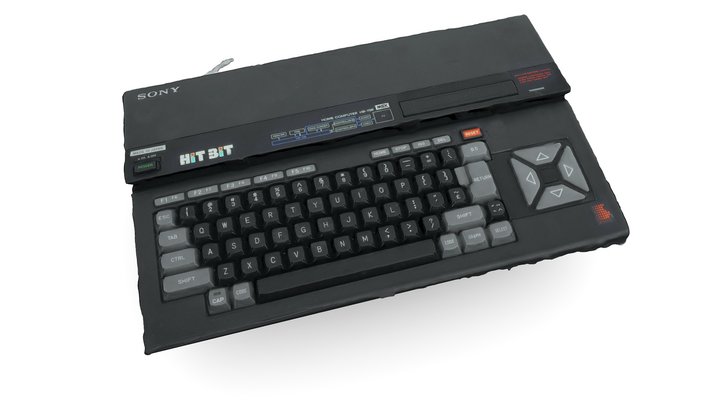 Sony MSX HB-75B - HitBit - Download Free 3D model by Digital
