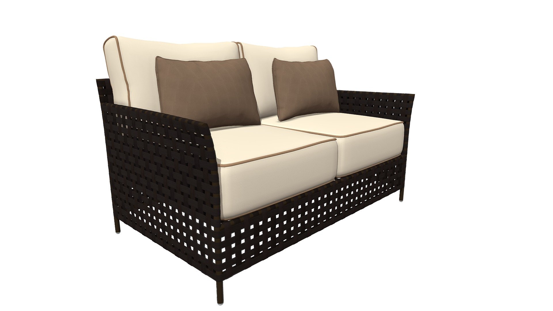 Pinery Sofa Brown & Beige - 703792