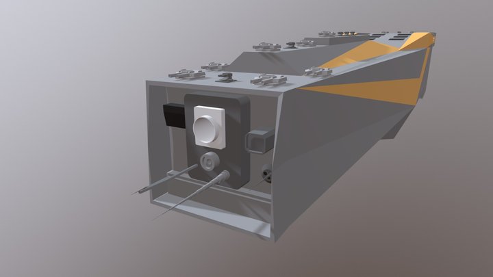 CONTENDER CLASS DDX DESTROYER 3D Model