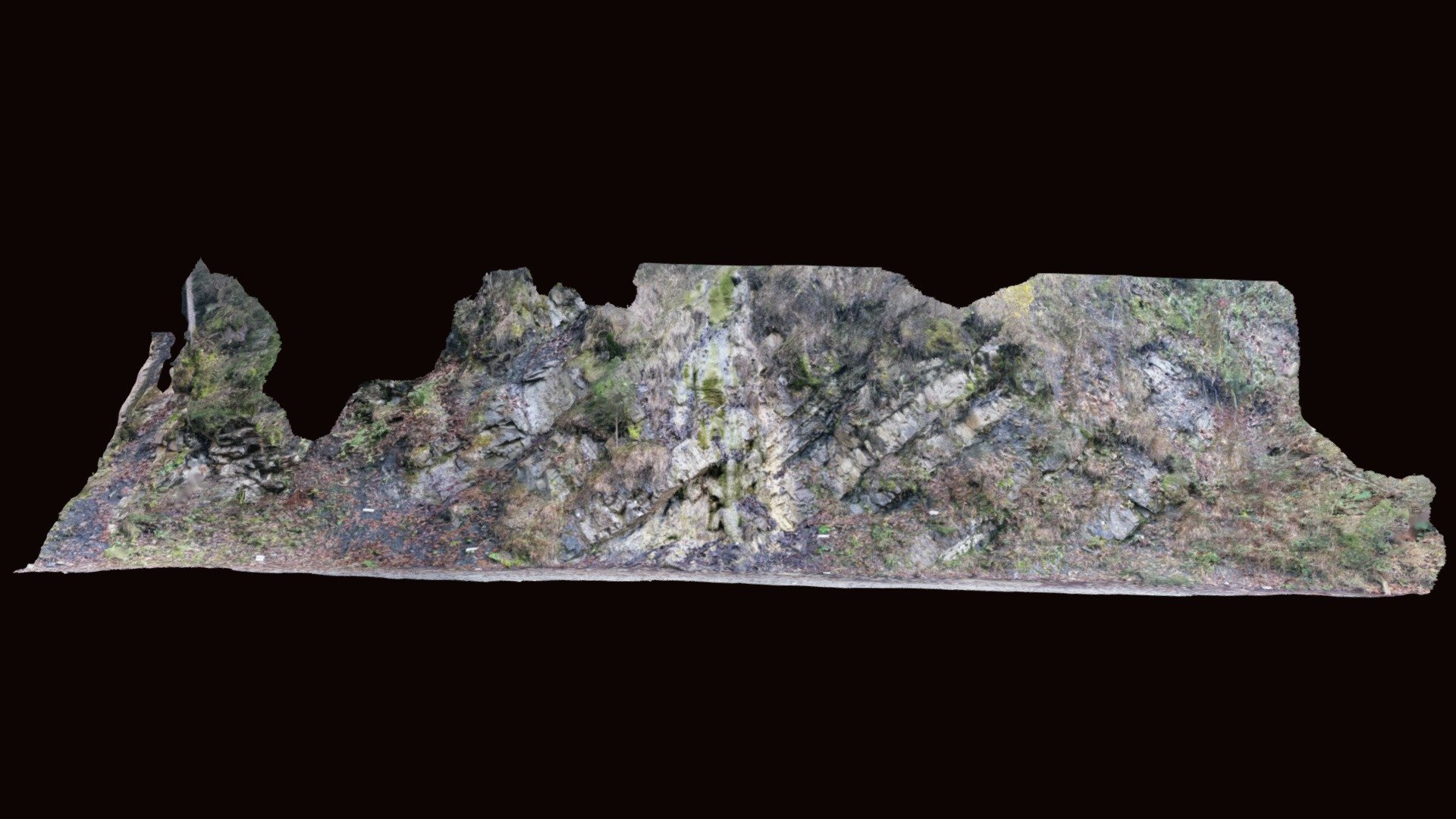 Siliciclastic turbidite beds (Germany)