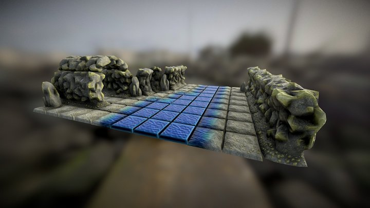 Cave set 3D Model