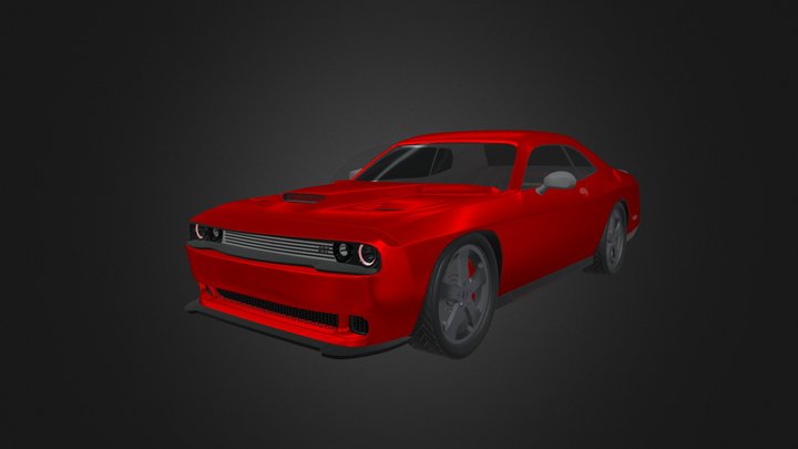 DODGE SRT 2017 3D Model