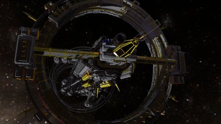 Spaceship TerraFormation 3D Model