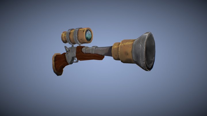 Blunderbuss 3D Model