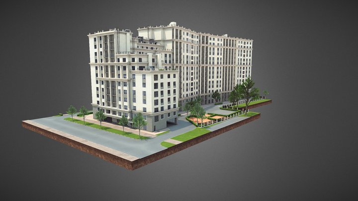 Bohemia Apartments 3D Model