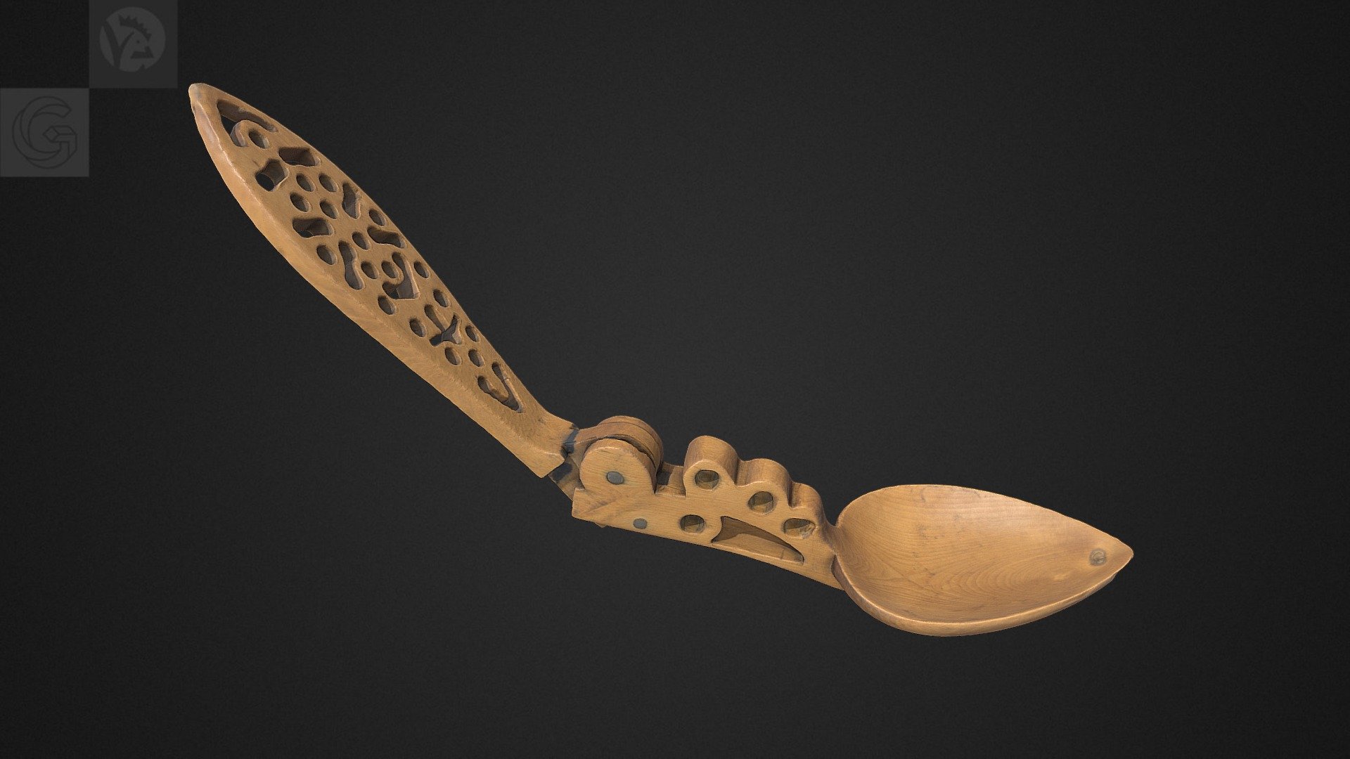 Cullera plegable, Museu Etnogràfic de Ripoll