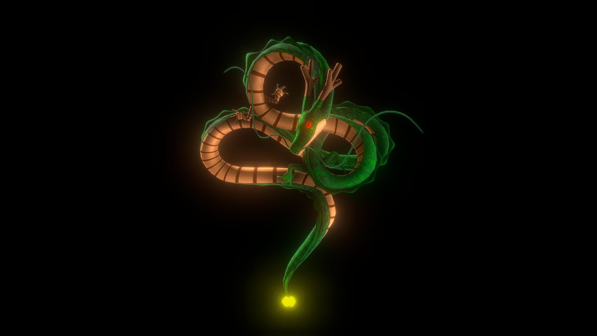 Shenron (Dragon Ball) - Download Free 3D model by Anthony Yanez (@paulyanez) 96e8ad1 - Sketchfab