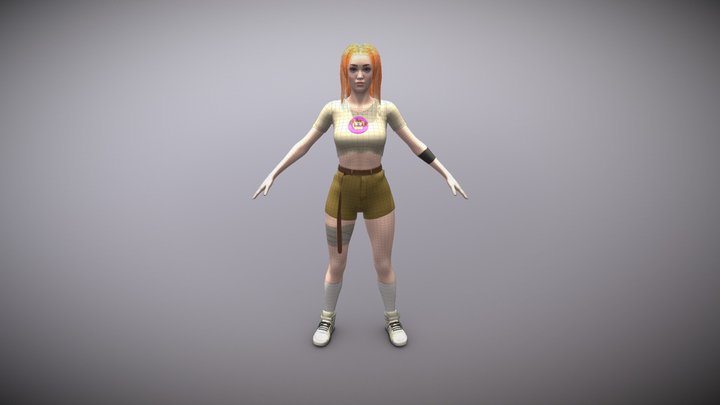 Mina 3D Model