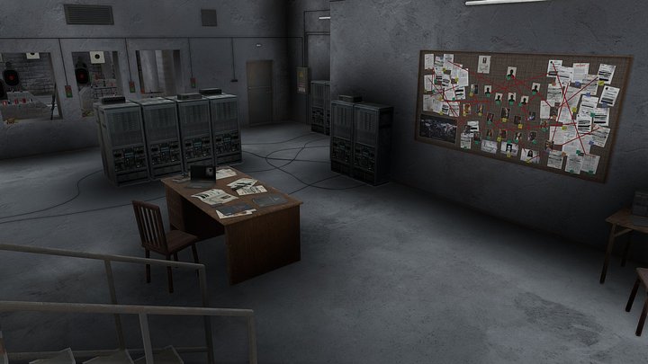 Hitman's Hideout 3D Model
