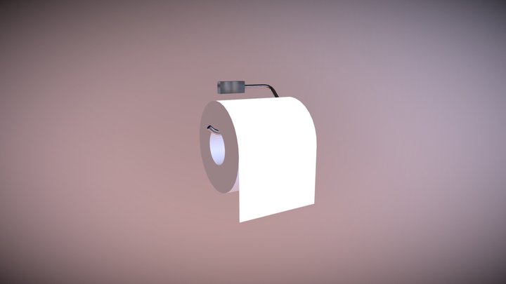 toilet paper dispenser 3D Model