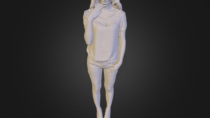黄帽美女to-max.zip 3D Model
