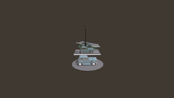 Moskvich401 3D Model