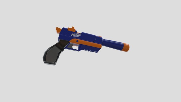 Nerf Gun 3D Model