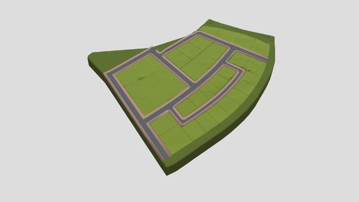 Nuvali Topography 3D Model