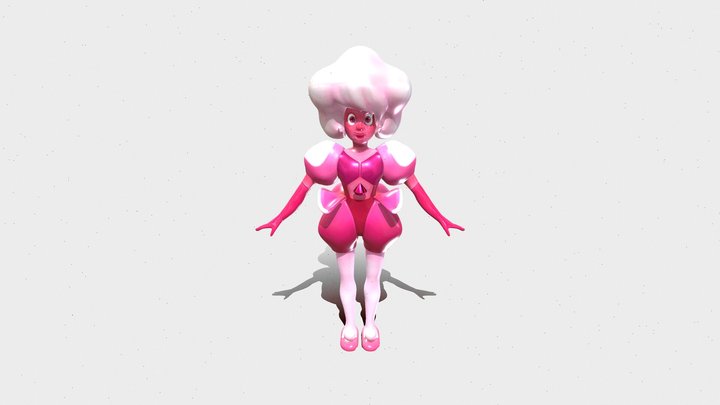 Diamante Rosa 3D Model