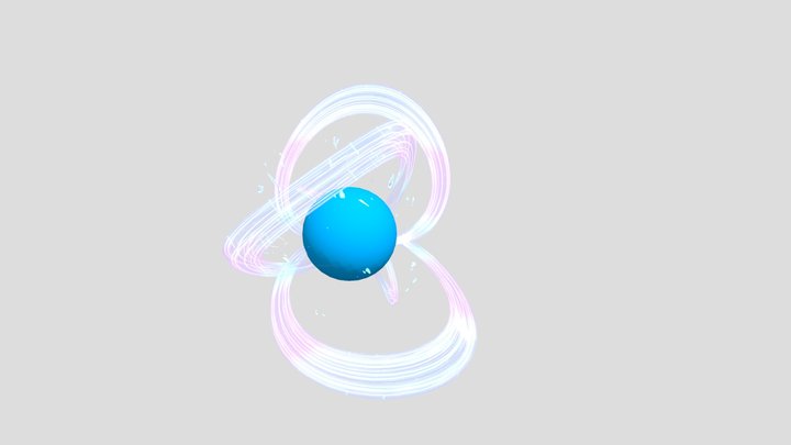Animated zero point 3D Model