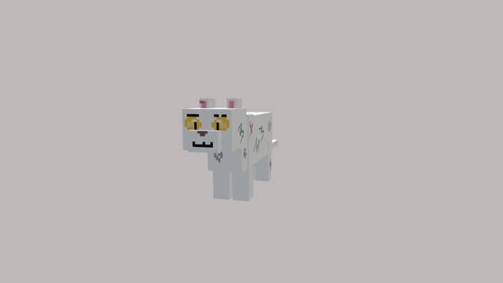 Warrior cats Minecraft Whitestorm – Modelo 3D gratuito STL
