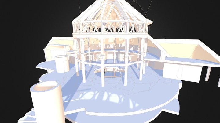 James Bartlett Temple 1 3D Model
