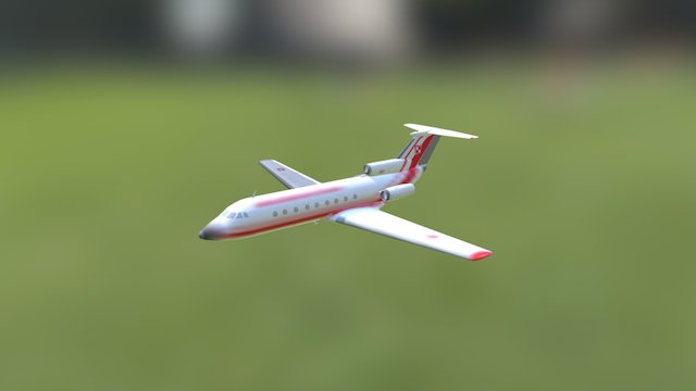 Yak40 – Modello 3D gratuito STL