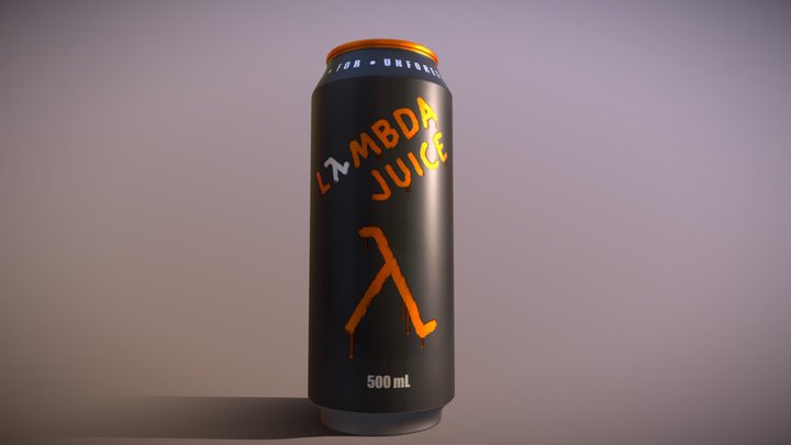 Lambda Juice 3D Model