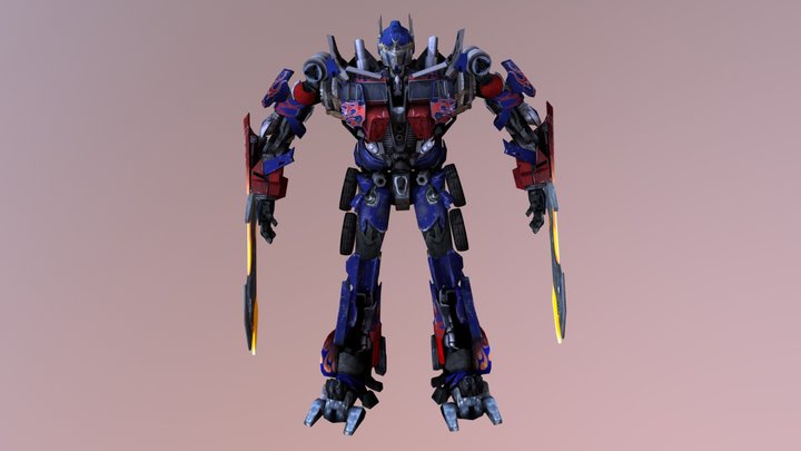 Transformers - Optimus Prime - 3D model by The_Arrow [96ec94f