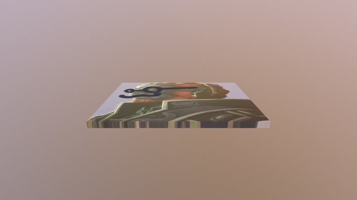 Ganondorf Poster 3D Model