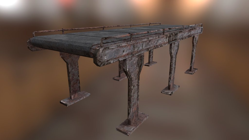 Rusted Coveyor belt