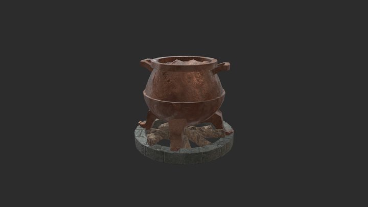 Potion Pot 3D Model