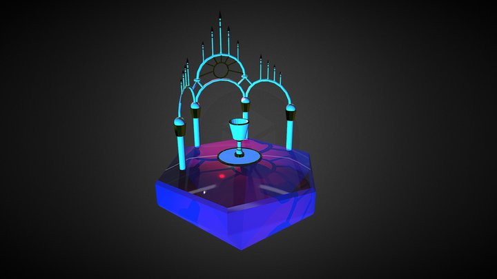 The Diamond Chalice 3D Model