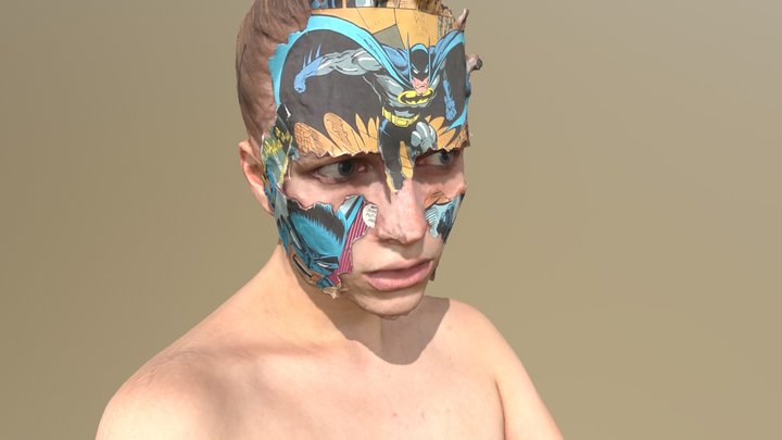 Sandra Chevrier - The Mask 3D Model
