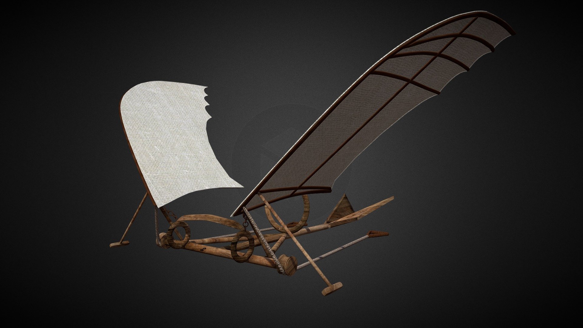 Macchina volante di Leonardo da Vinci