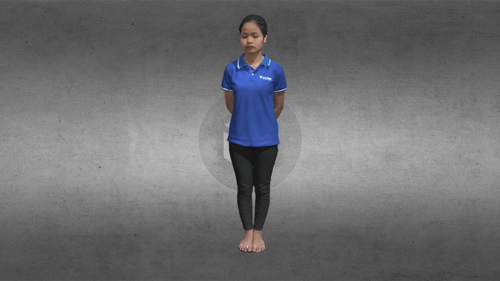 CATI3D Human Calibry Scanning File 3D Model