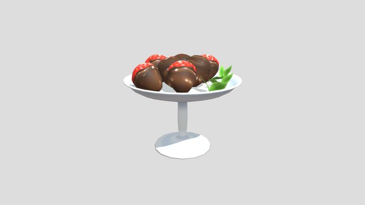 [Cooking Mama 4: Kitchen Magic] Strawberries – Modello 3D gratuito STL