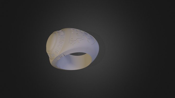 אליהו לימור טבעת נרקיסיסטית 3D Model