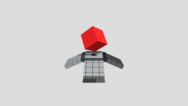Robot Sentry 3D Model