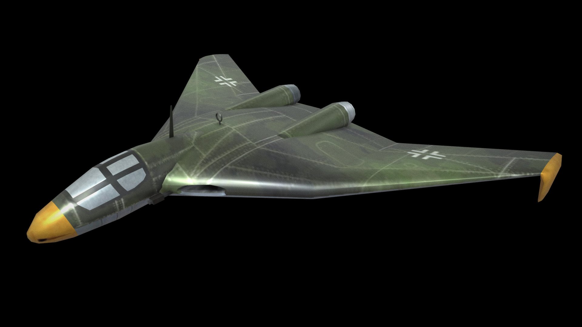 Focke-Wulf Fw 239 (low poly) - Download Free 3D model by Götz von ...