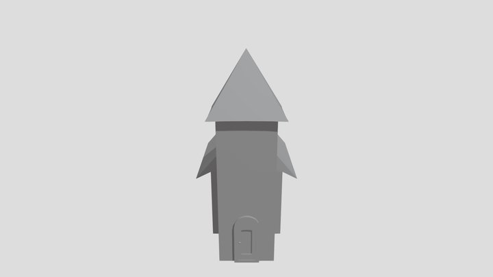 Church small scale 3D Model