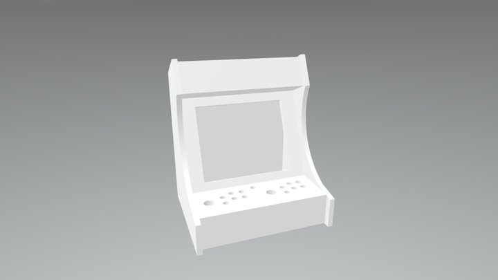 modèle 3D de Bartop Arcade Machine - TurboSquid 1417023