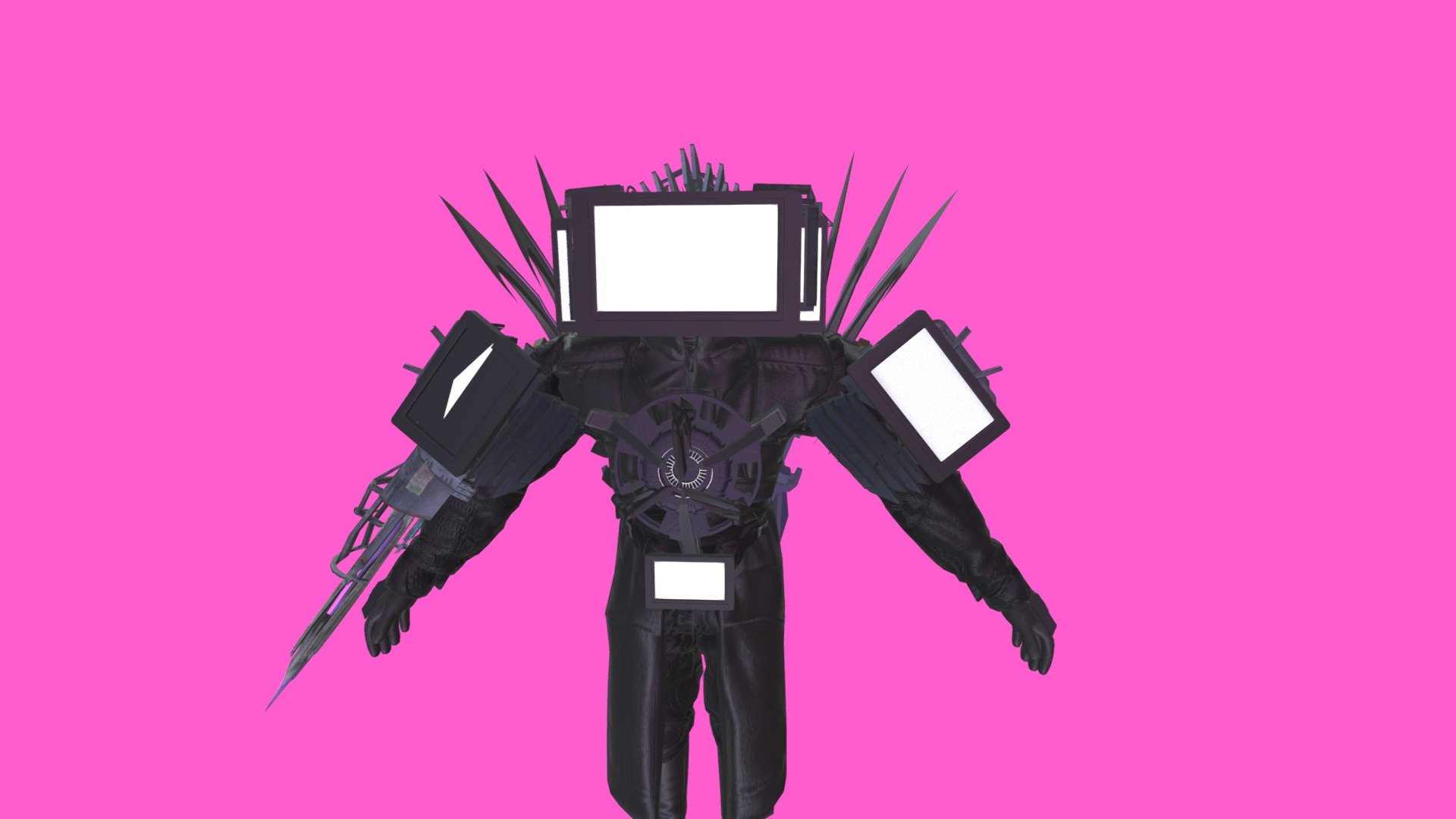 Uttm(Upgraded titan tv man) - 3D model by coolmanguything2 ...