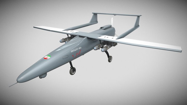 Qods Mohajer-6 3D Model