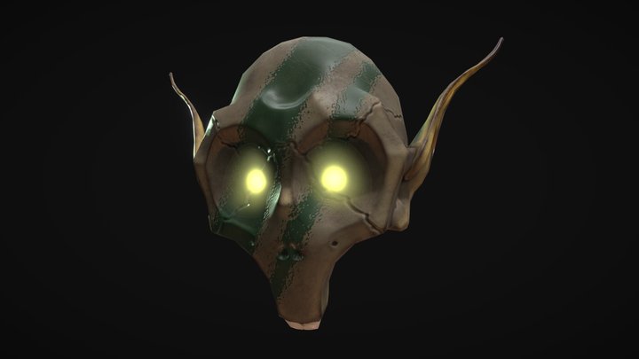 Goblin skull 3D Model