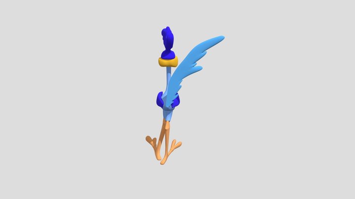 Road Runner 3D Model