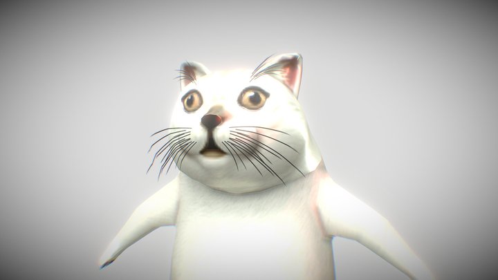 Mur Cat | Mur 貓 3D 模型 3D Model